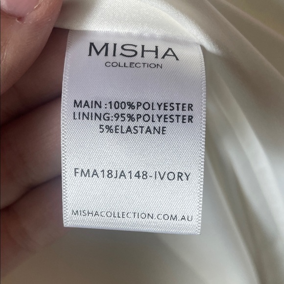 MISHA COLLECTION White Blazer with Bell Sleeves - Picture 5 of 12